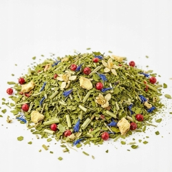 Herbata Mate Green Imbirowo-pomarańczowa Z Bławatkiem 1kg