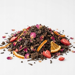 Herbata Pu-erh Truskawkowy Krajobraz 100g