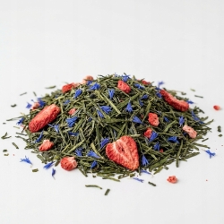 Herbata Zielona China Sencha Truskawkowa Chwila 100g