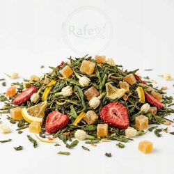 Herbata Zielona Ceylon Bazylea 100g