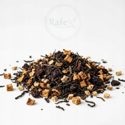 Herbata Pu-erh Śliwka I Żeńszeń Z Jabłkiem 100g