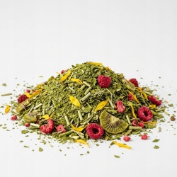 Herbata Mate Green Malina I Kiwi Ze Słonecznikiem 100g