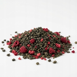 Herbata Gunpowder China Malina 100g