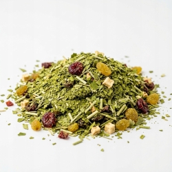 Herbata Mate Green Wiśnia o smaku Irish Whisky Z Rodzynkami 100g