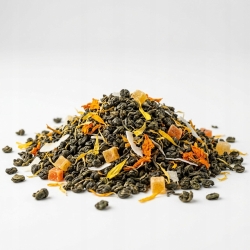 Herbata Zielona Gunpowder China Kosmiczna 100g