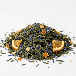 Herbata Zielona China Sencha Earl Grey Blue 100g