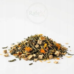 Herbata Zielona China Sencha Imbir 100g