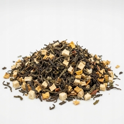 Herbata Darjeeling Himalayan Gruszka I Jabłko Z Brzoskwinią 100g