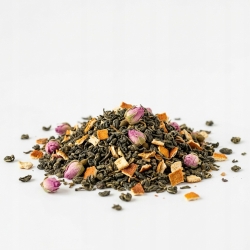 Herbata Zielona Gunpowder China Róża Wszechczasów 100g
