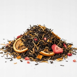 Herbata Yunnan Black Truskawkowy Smak 100g