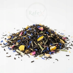 Herbata Czarna Ceylon Earl Grey Róża I Cytryna Z Bławatkiem 100g