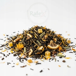 Herbata Yunnan Black Ananasowo-cytrynowa Z Nagietkiem 100g