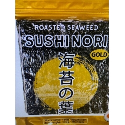 Algi Morskie Nobi Yaki Sushi Nori Gold 50 Arkuszy 130g