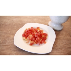 Papaja Kostka Suszona 100g