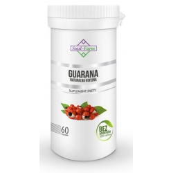 Guarana Ekstrakt 60 Kapsułek (500 Mg) - Soul Farm