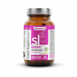 Kapsułki Na Kontrolę Wagi (slimvit) 60 Szt. (29,56 G) - Pharmovit (herballine)'