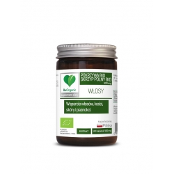 Skrzyp + Pokrzywa Ekstrakt Bio 100 Tabletek (400 Mg) - Be Organic