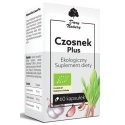 Czosnek Plus Bio 60 Kapsułek (480 Mg) - Dary Natury