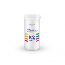 Witamina K2 Mk7 60 Tabletek (100 Mcg) - Soul Farm