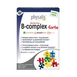 Witamina B Complex Forte 30 Tabletek 25 G - Physalis