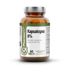 Kapsaicyna 8 % 60 Kapsułek 19,2 G - Pharmovit (clean Label)'