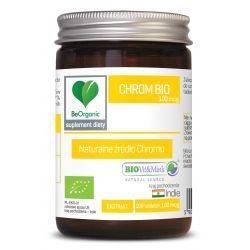 Chrom Ekstrakt Bio 100 Tabletek (100 Mcg) - Be Organic